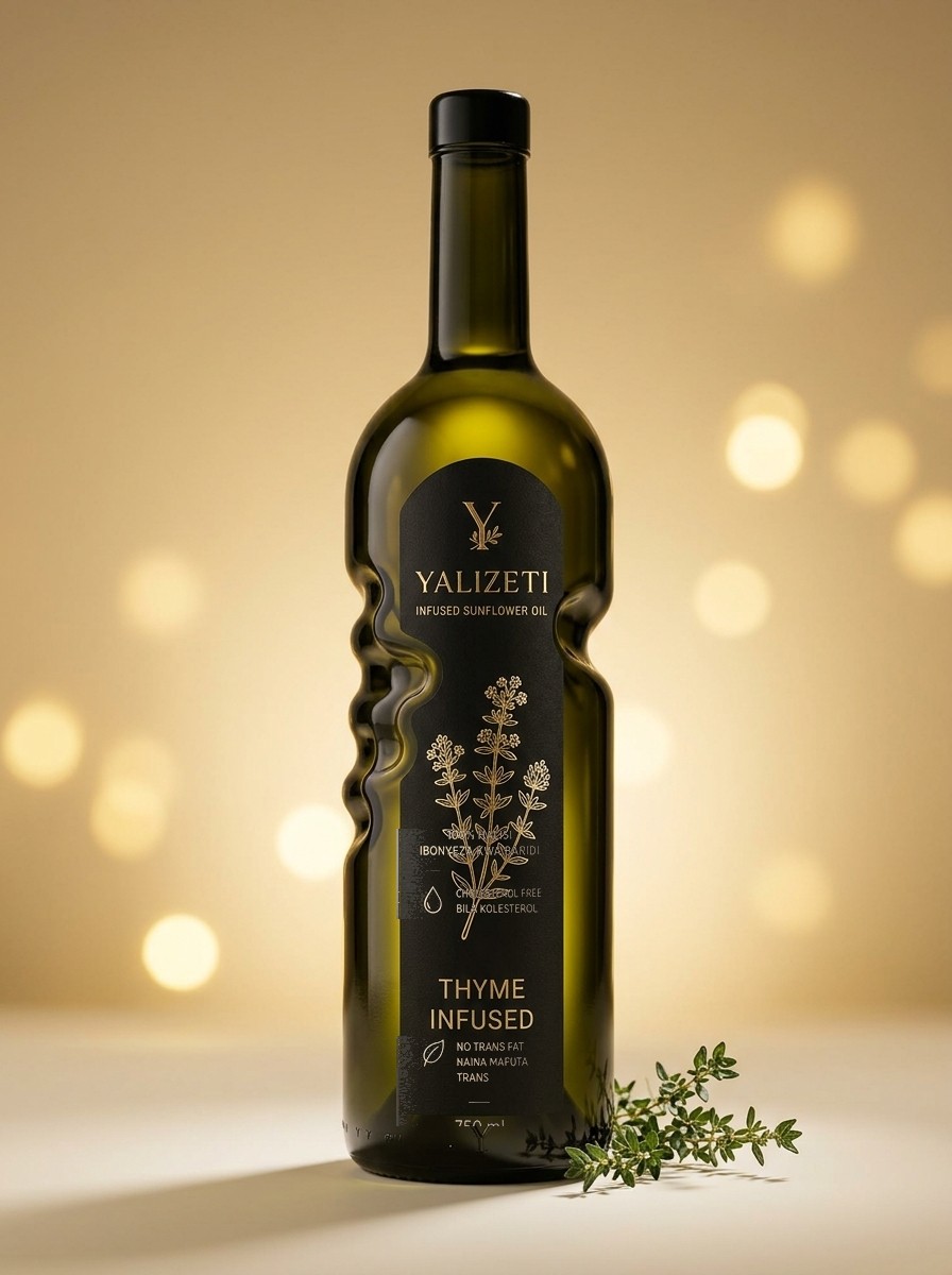 Crafted Thyme Infused Sunflower Oil